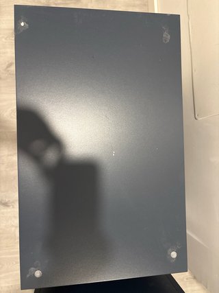 Cajoneras escritorio Ikea azules