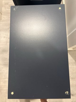 Cajoneras escritorio Ikea azules
