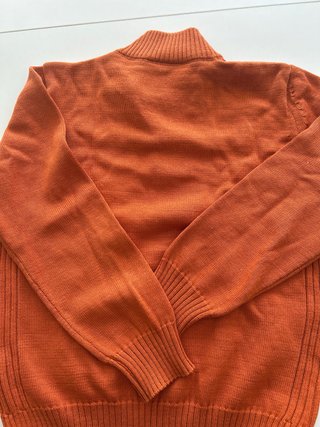 Jersey GSD naranja con cremallera