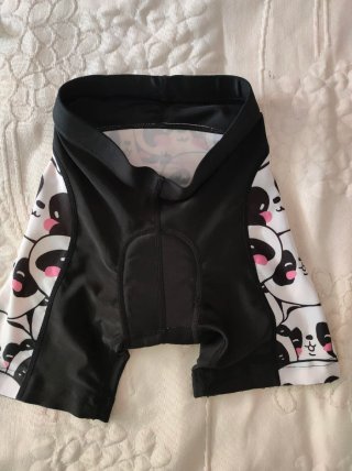 Conjunto Ciclismo Panda Niña talla M.