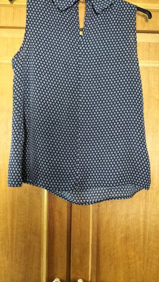 Blusa verano sin mangas estampada