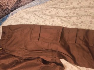 Pantalones cargo H&M marrones
