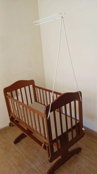 Minicuna de madera