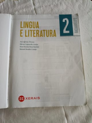 Lingua e Literatura, 2 bacharelato