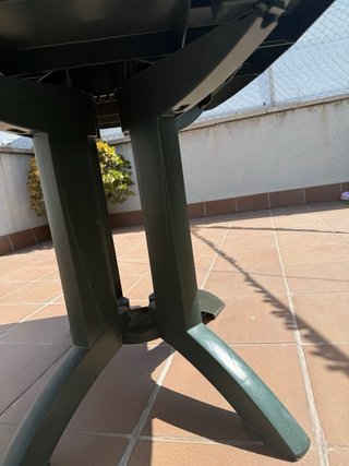 Mesa de jardín/terraza verde