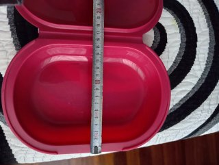 Lote 2 moldes microondas plástico