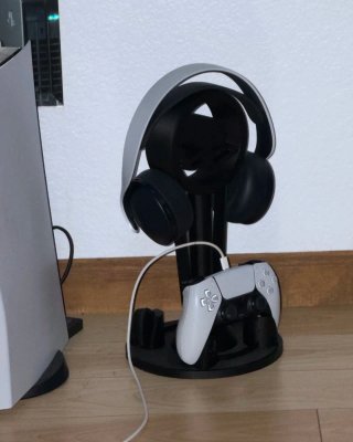 Soporte PS5 Mandos y Auriculares