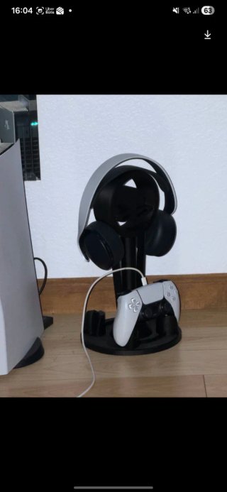 Soporte PS5 Mandos y Auriculares