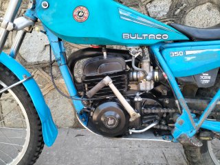 Bultaco Sherpa 199a Trial Azul
