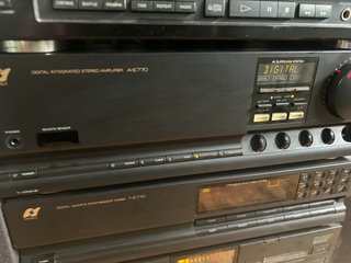 Cadena de Musica Módulos SANSUI + Tocadiscos