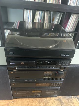 Cadena de Musica Módulos SANSUI + Tocadiscos