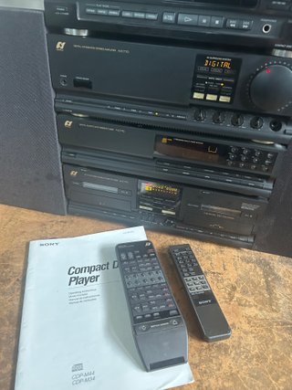 Cadena de Musica Módulos SANSUI + Tocadiscos