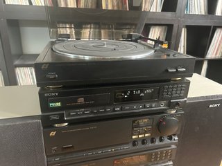 Cadena de Musica Módulos SANSUI + Tocadiscos