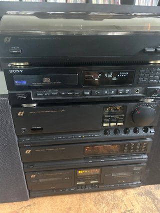 Cadena de Musica Módulos SANSUI + Tocadiscos