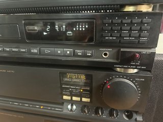 Cadena de Musica Módulos SANSUI + Tocadiscos