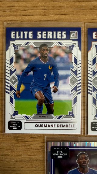 Lote 3 cartas Ousmane Dembélé