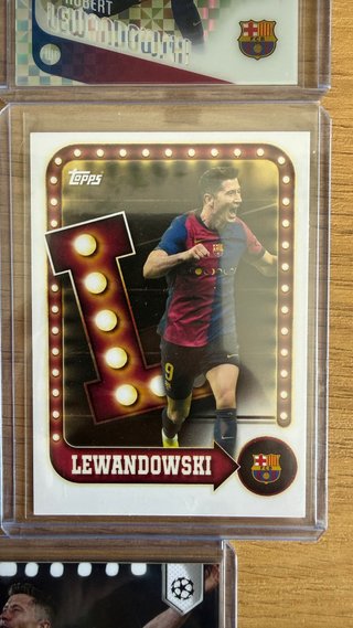 Lote 5 cartas Robert Lewandowski