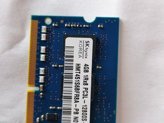 Memoria RAM 4GB DDR3L SODIMM (para portátil)