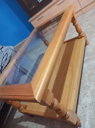 Mesa de centro madera maciza pino