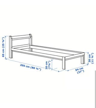 Cama Individual Neiden Ikea