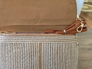 Cartera de rafia mujer de temporada