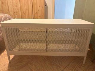 Mueble Zapatero Metálico Blanco IKEA