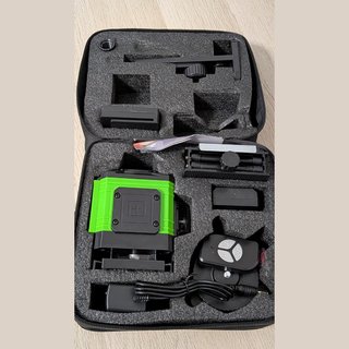 NIVEL LASER 360° 8 LINEAS Y ACCESORIOS (NUEVO)