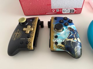 Nintendo Switch OLED con juegos y accesorios