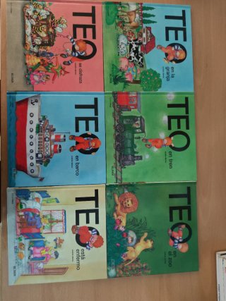 Colección libros infantiles Teo Del 1 al 13