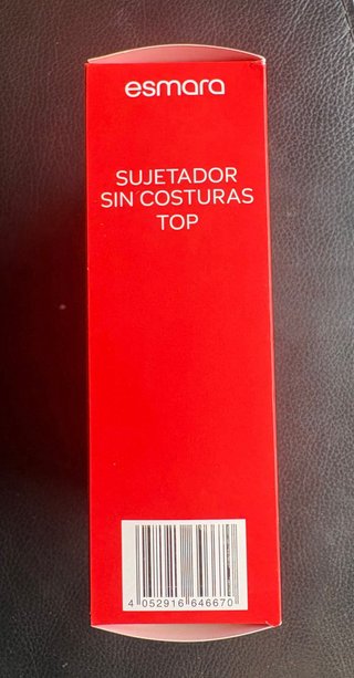 Sujetador Top Esmara sin costuras M 40/42/44 NUEVO