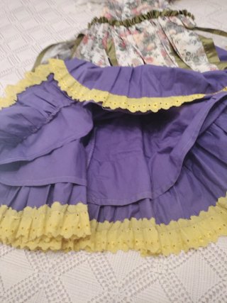 Vestido de gitana floral talla 42