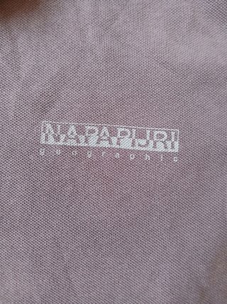 Polo Napapijri marrone / fango - Taglia XL