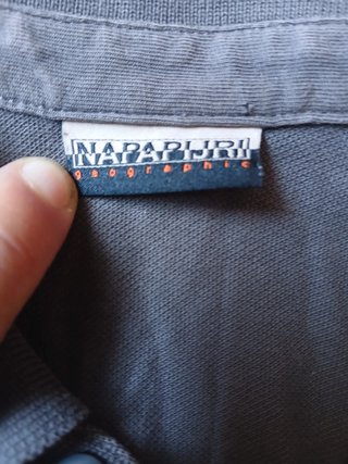 Polo Napapijri marrone / fango - Taglia XL