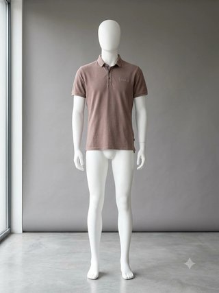 Polo Napapijri marrone / fango - Taglia XL