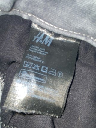 Jeans slim H&M colore grigio 31 US