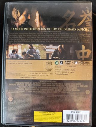 Lote 4 Películas Blu-ray y DVD