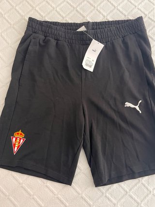 Chandall+Polo+bermuda Puma R.Sporting Negra