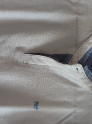 Polo niño cuello mao First Talla M