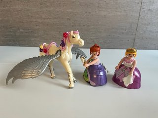 Playmobil Fantasía: pegaso, muñecas y espejo