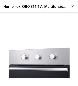 Forno integrabile OK nuovo di zecca