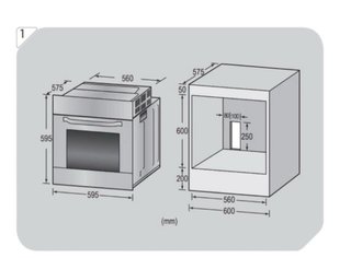Forno integrabile OK nuovo di zecca