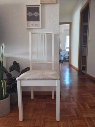 Mesa Bjusrta y 4 Sillas Börje Ikea.