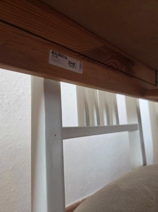 Mesa Bjusrta y 4 Sillas Börje Ikea.