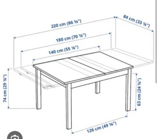 Mesa Bjusrta y 4 Sillas Börje Ikea.
