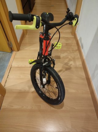 Bicicleta Infantil Btwin 16'' Roja