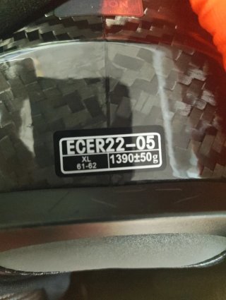 Casco Moto Fibra Carbono LS2