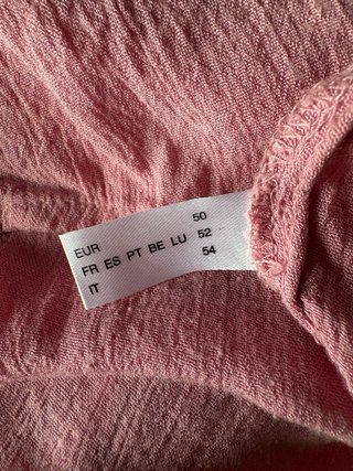 Camisa Yessica Rosa Talla XXXL