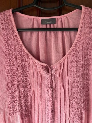 Camisa Yessica Rosa Talla XXXL