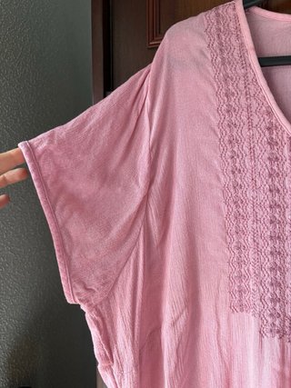Camisa Yessica Rosa Talla XXXL