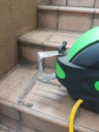 Carrete manguera neumática JBM